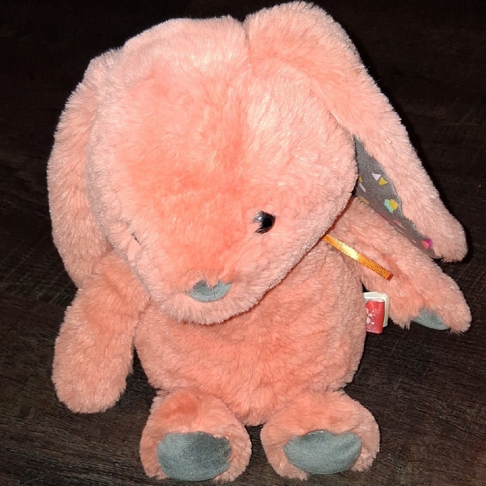 Adorable Coral Plush Super Soft Bunny